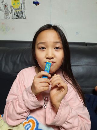 헬스업 핼스업 프로바이오 생유산균 퍼스트 — 5점을 준 리뷰어가 2021년 1월 올린 사용 사진