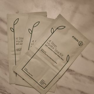 태그스킨 4스텝 주름개선 피부미백 영양 마스크팩 3개 세트(최신버전) — 5점을 준 리뷰어가 2022년 4월 올린 사용 사진