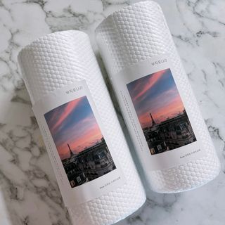 부직포나라 중금속유해물질ZERO 뜯어쓰는 주방 일회용수세미 60매 2매 — 5점을 준 리뷰어가 2022년 9월 올린 사용 사진