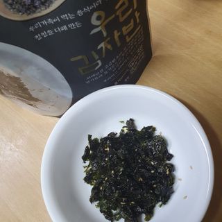 광천우리맛김 우리집밥도둑 맛있는광천김 우리김자반 50g 5봉 — 5점을 준 리뷰어가 2021년 11월 올린 사용 사진