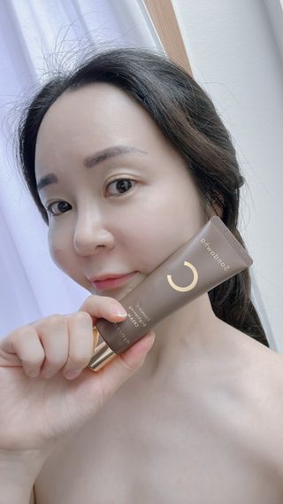 산다화 비타민C 화이트닝 크림 — 5점을 준 리뷰어가 2023년 5월 올린 사용 사진