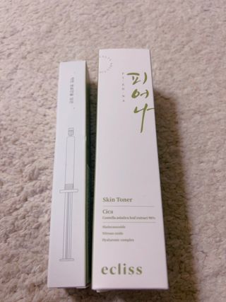 에클리스 피어나 스킨토너 — 4점을 준 리뷰어가 2022년 2월 올린 사용 사진