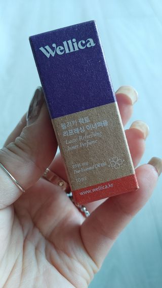 웰리카_V CARE 웰리카 락토 리프레싱 이너퍼퓸 10ml — 5점을 준 리뷰어가 2021년 3월 올린 사용 사진