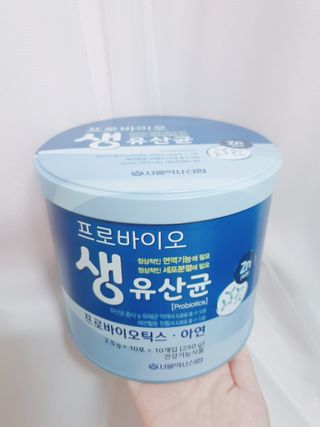 서울약사신협_프로바이오생유산균_2.5G x 100포 — 5점을 준 리뷰어가 2021년 6월 올린 사용 사진