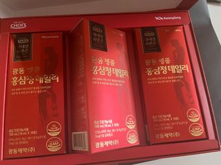 광동생활건강 광동 명품 홍삼정데일리 10mL x 30포 — 5점을 준 리뷰어가 2023년 4월 올린 사용 사진