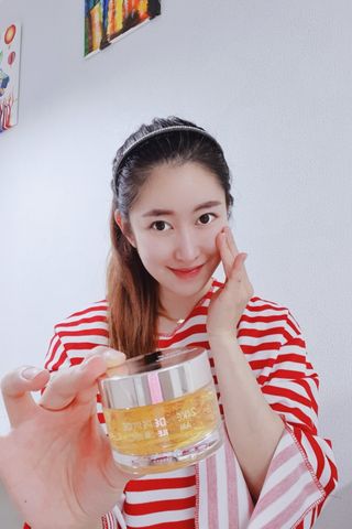 아이앤립 / EYENLIP 아이앤립 24K 골드 N 펩타이드 앰플 크림 — 5점을 준 리뷰어가 2021년 3월 올린 사용 사진