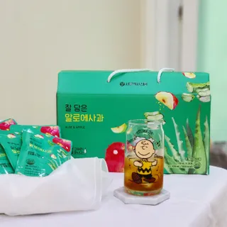 서울약사신협 잘 담은 알로애사과_70ml x 30포 — 5점을 준 리뷰어가 2021년 9월 올린 사용 사진