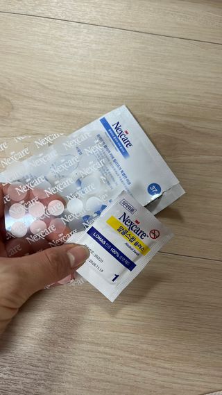 3M 넥스케어 블레미쉬 여드름패치 릴리프 111매(짜기 전 케어) +알코올스왑 증정 — 5점을 준 리뷰어가 2024년 7월 올린 사용 사진