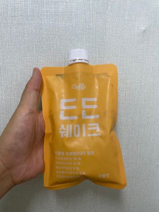 [덜다] 든든 식물성 단백질 쉐이크 40g X 7입 (곡물/딸기) — 5점을 준 리뷰어가 2023년 8월 올린 사용 사진