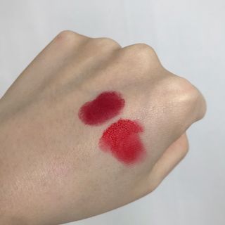 [블랙루즈] 에어 핏 벨벳틴트 시즌1 7종 중 택1+랜덤1 — 4점을 준 리뷰어가 2021년 1월 올린 사용 사진