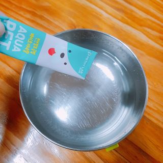 펫시랩 반려견용 액상 프리바이오틱스 아쿠아펫 — 5점을 준 리뷰어가 2021년 1월 올린 사용 사진