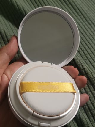 소이베베X신비아파트 모이스쳐 선팩트 SPF50+ PA+++ — 5점을 준 리뷰어가 2023년 4월 올린 사용 사진