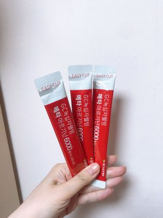 메타아르기닌 GC녹십자웰빙 메타 아르기닌 6000 플러스 오르니틴 — 5점을 준 리뷰어가 2022년 5월 올린 사용 사진