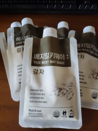 클린24시간 베지밀키웨이 감자 쉐이크 1세트 (5개) — 5점을 준 리뷰어가 2022년 10월 올린 사용 사진