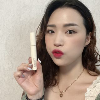 시모먼트 라이닝 컬 마스카라 — 5점을 준 리뷰어가 2022년 1월 올린 사용 사진