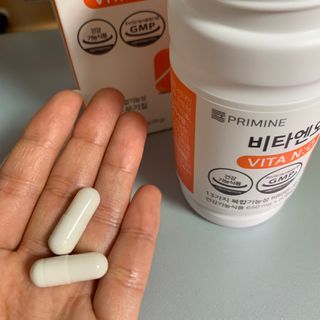 프리마인 성큼다가온 봄, 이너뷰티를 챙겨야 피부도 화사하게, 컨디션도 활기차게. 흡수율을 높인 고효율 비타민. — 3점을 준 리뷰어가 2022년 3월 올린 사용 사진