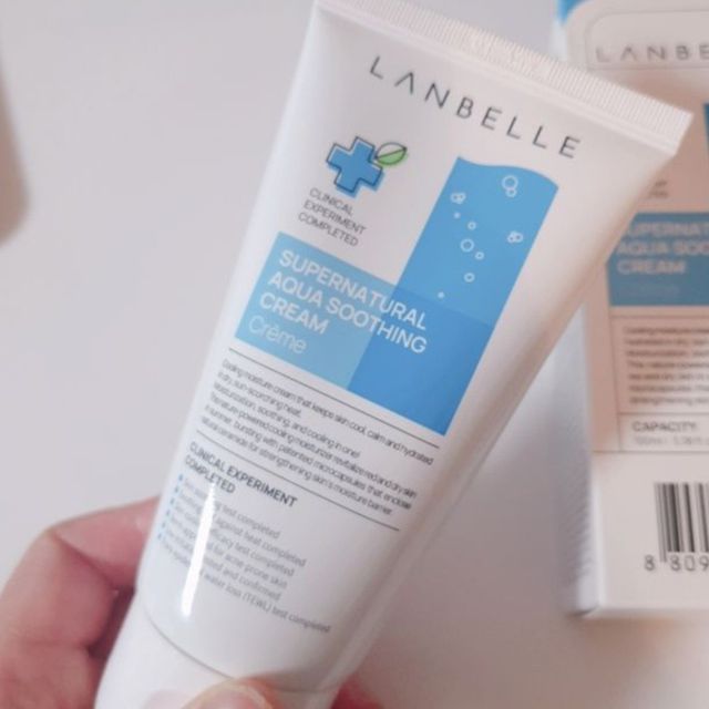 랑벨 수퍼내츄럴 아쿠아 수딩 크림 100ml 리뷰 사진