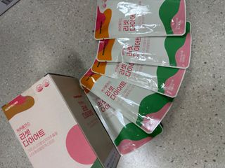[경남제약헬스케어] 케어플러스 리셋 다이어트 청포도맛 100ml X 5포 (5일분) — 4점을 준 리뷰어가 2023년 4월 올린 사용 사진