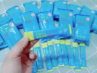헬스업 핼스업 프로바이오 생유산균 퍼스트 — 5점을 준 리뷰어가 2021년 2월 올린 사용 사진