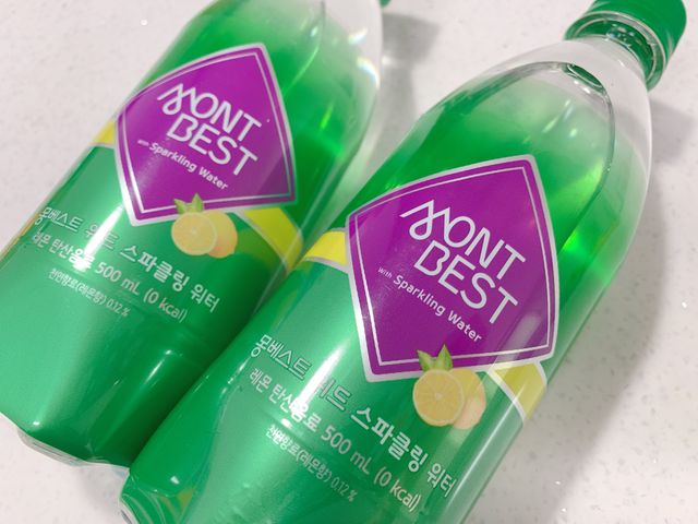 Montbest with Sparkling water Lemon OR Lime 20병(랜덤) 리뷰 사진