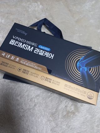 [브이푸드] 옵티MSM 관절케어 (70ml x30포) — 5점을 준 리뷰어가 2022년 6월 올린 사용 사진