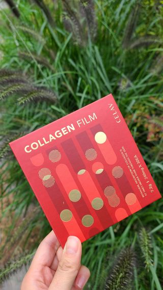 프리마인 귀족의 콜라겐, 92배 흡수율. 럭셔리 프리미엄 셀라브 콜라겐필름 30매 — 5점을 준 리뷰어가 2021년 9월 올린 사용 사진