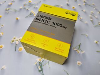 서울약사신협 프리미엄 비타민C 1,000mg_2.5g x 50포 — 5점을 준 리뷰어가 2021년 9월 올린 사용 사진