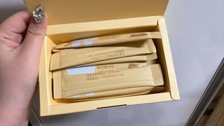 디오르 파인화이트 — 4.5점을 준 리뷰어가 2022년 1월 올린 사용 사진