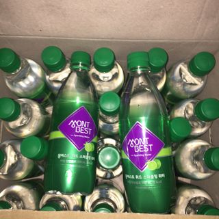 몽베스트 Montbest with Sparkling water Lime20병 — 5점을 준 리뷰어가 2022년 5월 올린 사용 사진