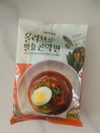 클린24시간 올리브 발효곤약면 찰비빔면 1세트-(3봉) — 5점을 준 리뷰어가 2024년 2월 올린 사용 사진