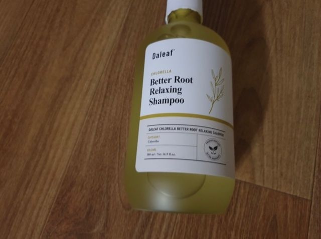 달리프 클로렐라 베러 루트 릴렉싱 샴푸 500ml 리뷰 사진