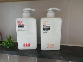 트리플에스 탈모 샴푸 580ml + 실크 트리트먼트 580ml — 5점을 준 리뷰어가 2021년 5월 올린 사용 사진