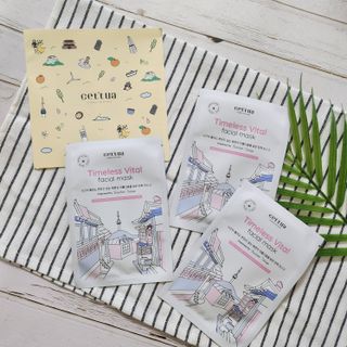 세뚜아(Cettua) [세뚜아] 타임리스 바이탈 페이셜 마스크팩  Cettua Timeless  Vital Mask 5매 — 5점을 준 리뷰어가 2024년 1월 올린 사용 사진