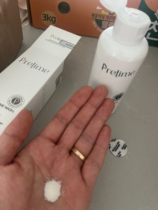 프리타임1 프리타임 파파야 엔자임 워시, 파우더 페이스 폼 클렌저 — 5점을 준 리뷰어가 2023년 4월 올린 사용 사진