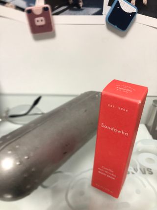 스킨큐어 산다화 카멜리아 안티 링클 멀티밤 — 5점을 준 리뷰어가 2022년 11월 올린 사용 사진