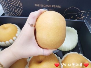 엘로아시스 수출용 특품 신고배 선물세트 5KG — 5점을 준 리뷰어가 2022년 1월 올린 사용 사진