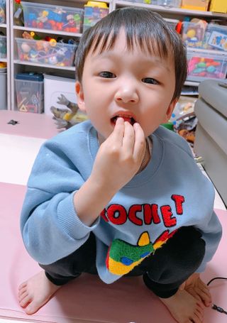 푸름웰니스 라바 쑥쑥구미 36g — 5점을 준 리뷰어가 2022년 4월 올린 사용 사진