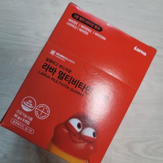 [푸름웰니스] 라바 멀티비타민 구미 36g — 5점을 준 리뷰어가 2022년 2월 올린 사용 사진