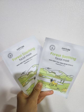 세뚜아(Cettua) [세뚜아] 포레스트 수딩 마스크 Cettual Forest  Soothing Mask 5매 — 5점을 준 리뷰어가 2024년 1월 올린 사용 사진