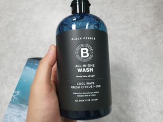 블랙페블 올인원 워시 쿨 웨이브 500ml — 5점을 준 리뷰어가 2021년 5월 올린 사용 사진