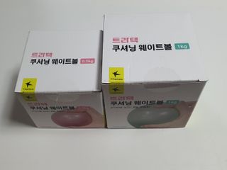 트라택 쿠셔닝 웨이트볼 0.5kg + 1kg SET — 4.5점을 준 리뷰어가 2022년 6월 올린 사용 사진