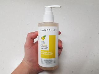 랑벨 내츄럴 딥 포어 클렌저 210ml (저자극 약산성 천연 클렌징 젤) — 3점을 준 리뷰어가 2022년 3월 올린 사용 사진