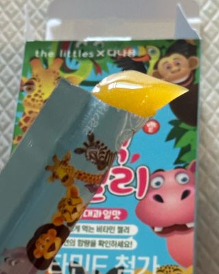 다나음 셀렌에 빠진 아연면역젤리 열대과일맛+사과맛 — 4점을 준 리뷰어가 2023년 8월 올린 사용 사진