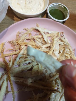 [오늘바스켓] 용대리 손질하늘태 130g — 5점을 준 리뷰어가 2021년 5월 올린 사용 사진