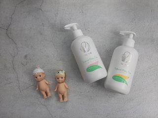 mom e 맘이 내추럴 베이비 케어 샴푸앤바스+로션 — 5점을 준 리뷰어가 2021년 1월 올린 사용 사진