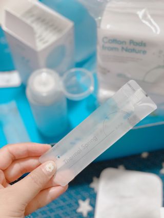 설랩수앤슈, 직접 만들어 쓰는 아기 물티슈 — 5점을 준 리뷰어가 2021년 8월 올린 사용 사진