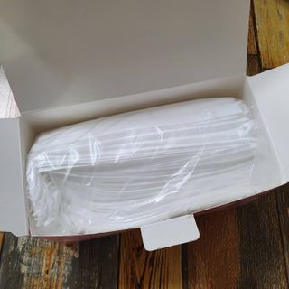 JHWORLD 스누피 마스크 정품 스누피 닥터클린 국내 아동용 성인용 3중 MB필터 일회용 덴탈마스크 50매 — 5점을 준 리뷰어가 2021년 9월 올린 사용 사진