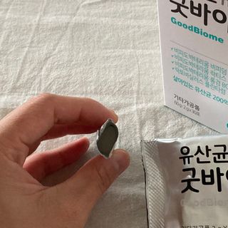 프리마인 유산균 국가지정연구소 선정, 살아있는 생유산균 200억 마리의 힘. 유산균n굿바이옴플러스 — 5점을 준 리뷰어가 2021년 9월 올린 사용 사진