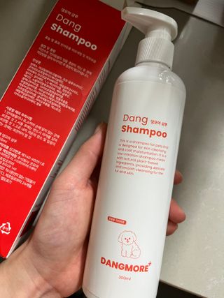 [댕모어 샴푸 2종] 댕샴푸 / 퍼피샴푸  2종 세트 (300ml) — 5점을 준 리뷰어가 2023년 9월 올린 사용 사진
