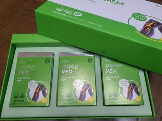 서울약사신협_내몸애발란스관절액션MSM_850mg x 90정 — 5점을 준 리뷰어가 2021년 3월 올린 사용 사진